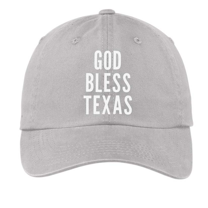 God Bless Texas Baseball Cap