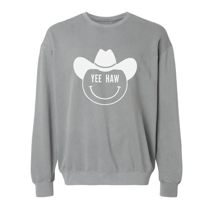 Yee Haw Cowboy Washed Sweatshirt