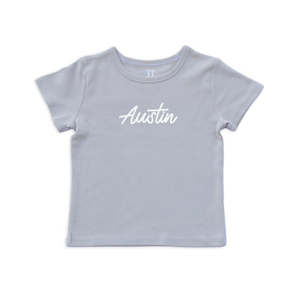 Austin Cursive Kids Tee