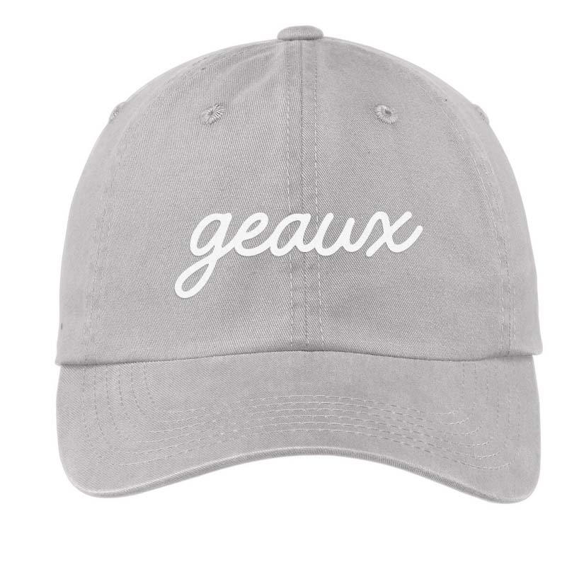 Geaux Cursive Baseball Cap