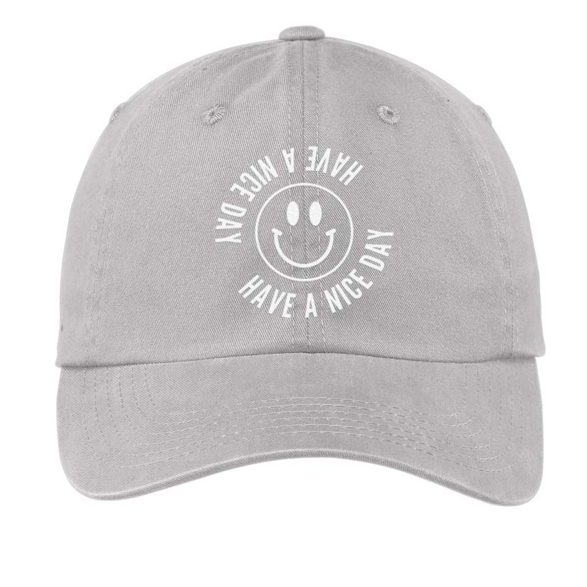Smile Have a Nice Day Baseball Cap