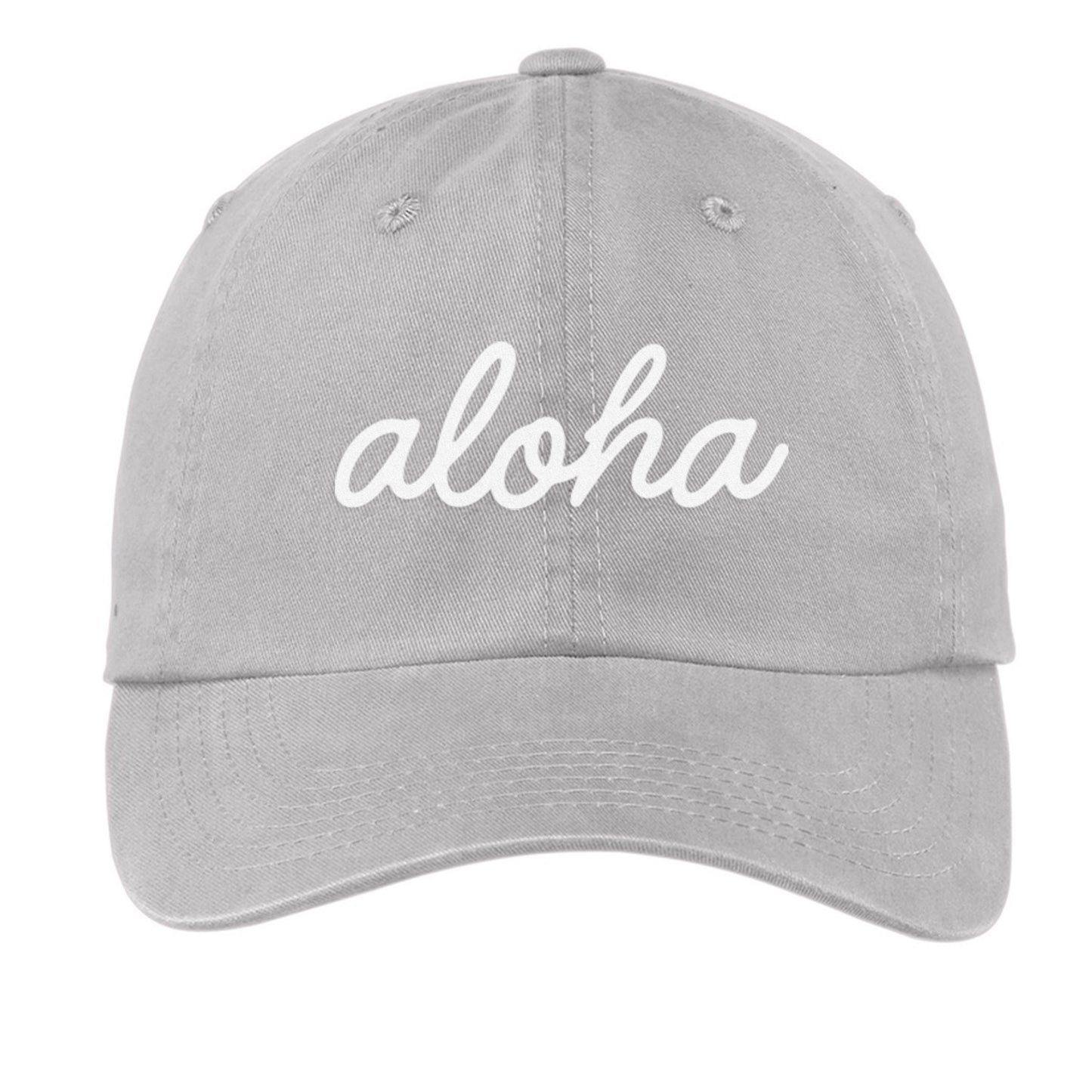 Aloha Cursive Baseball Cap