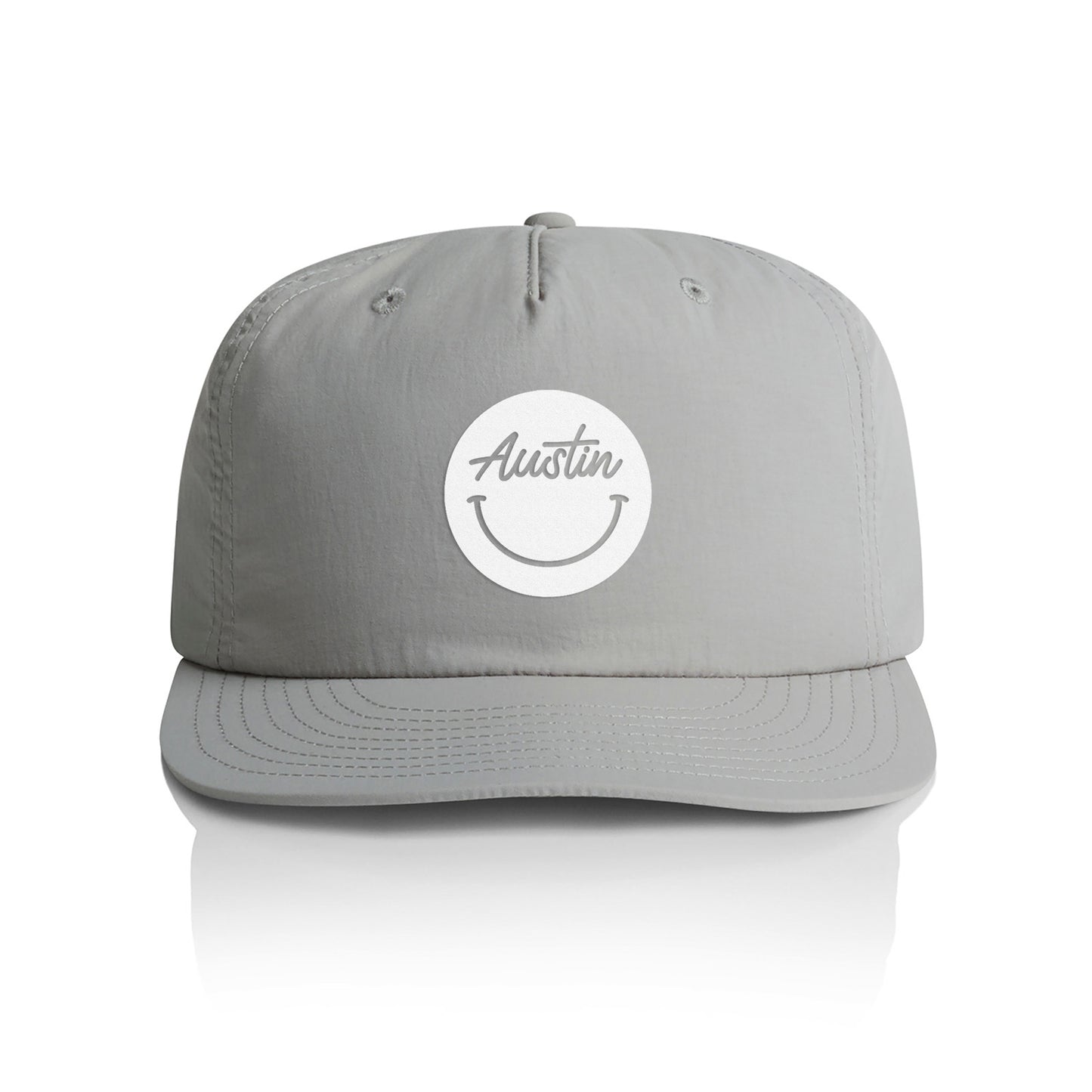Austin Cursive Smile Nylon Snapback