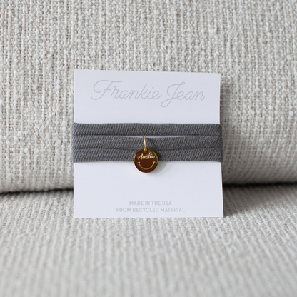 Austin Cursive Smile Recycled Choker