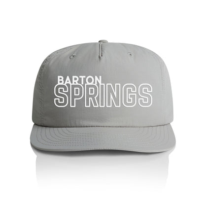 Barton Springs Outline Nylon Snapback