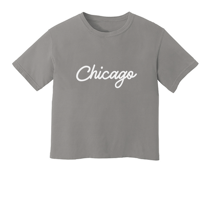 Chicago Washed Tee - Large Design