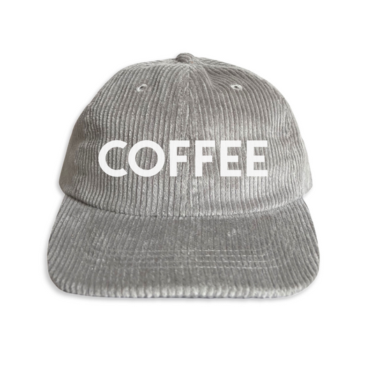Coffee Corduroy Cap