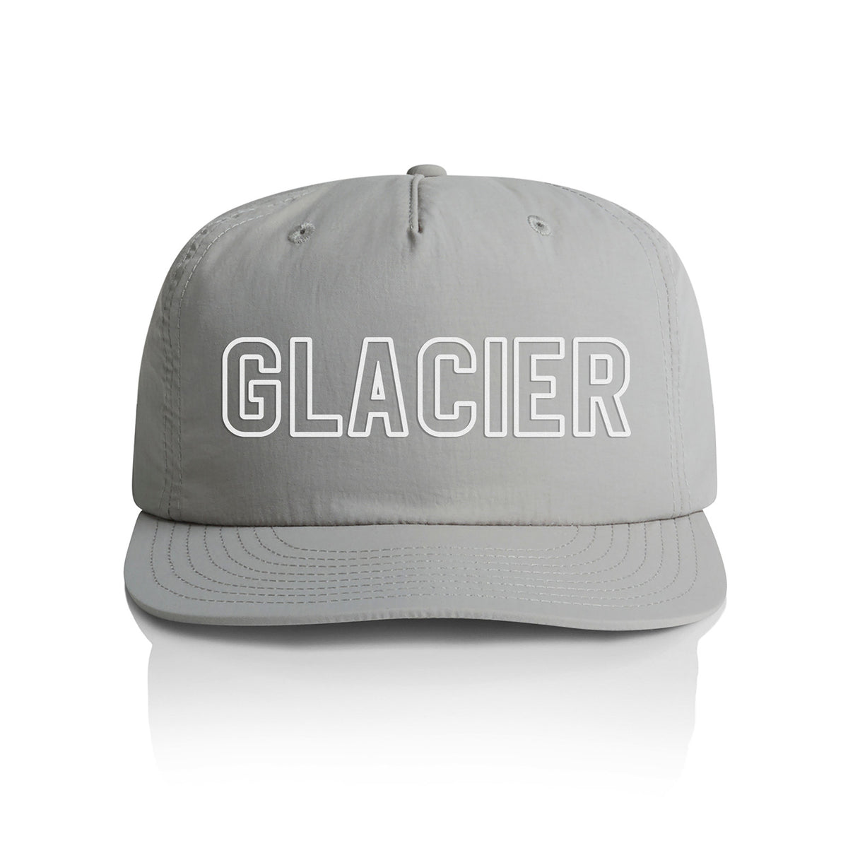 Glacier Outline Nylon Snapback