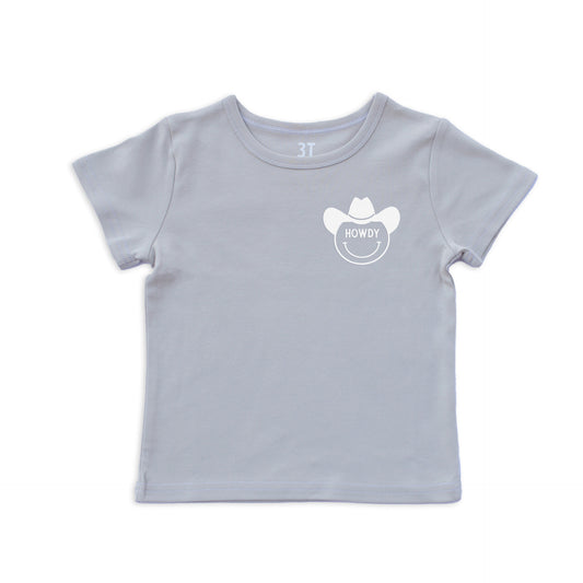 Howdy Bold Cowboy Kids Tee