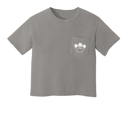 Howdy Cowboy Bold Pocket Tee