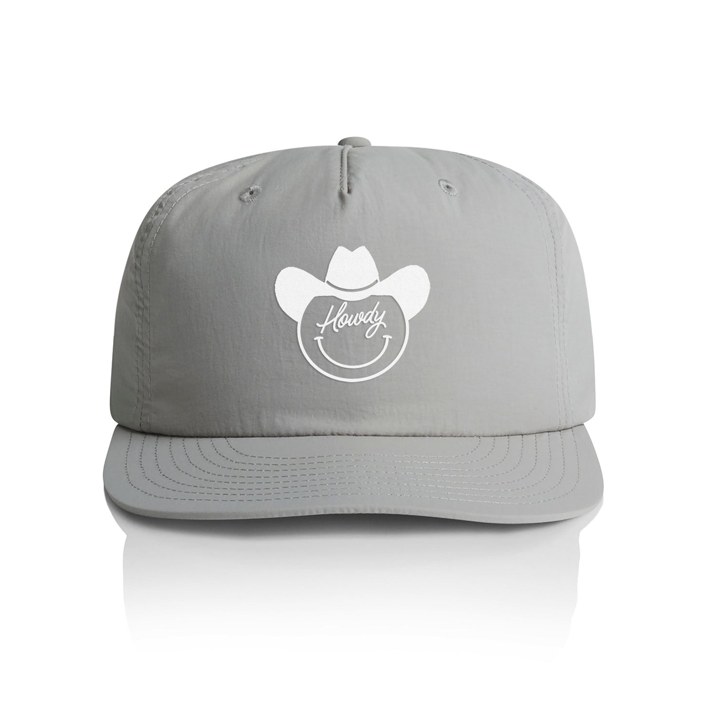 Howdy Cowboy Cursive Nylon Snapback