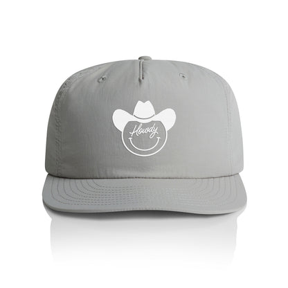 Howdy Cowboy Cursive Nylon Snapback