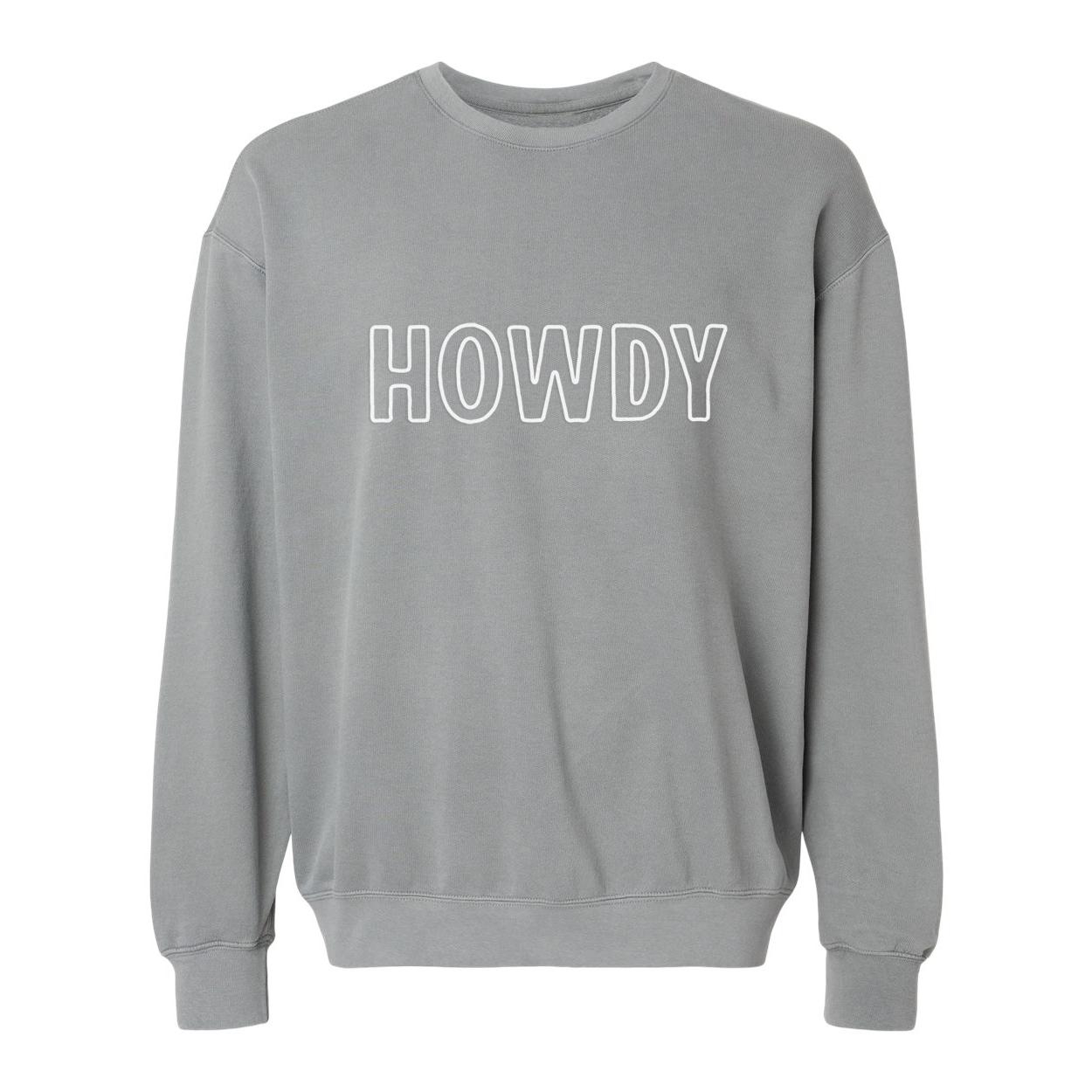 Howdy Outline Washed Sweatshirt