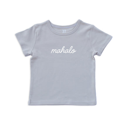 Mahalo Cursive Kids Tee