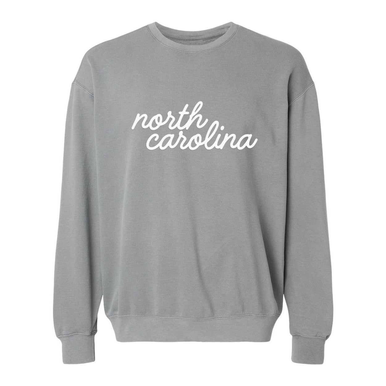 North Carolina Cursive Washed Sweatshirt