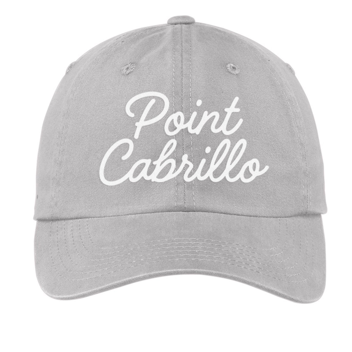 Point Cabrillo Cursive Baseball Cap