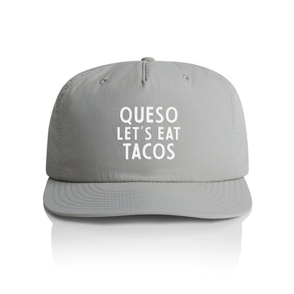Queso Let's Eat Tacos Nylon Snapback