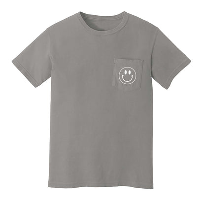 Smile Outline Pocket Tee