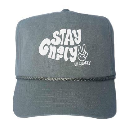 Stay Gnarly Canvas Trucker