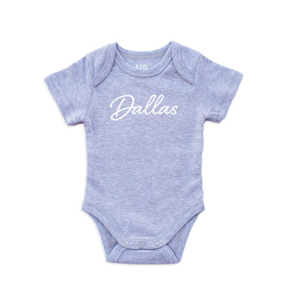 Dallas Cursive Onesie V2
