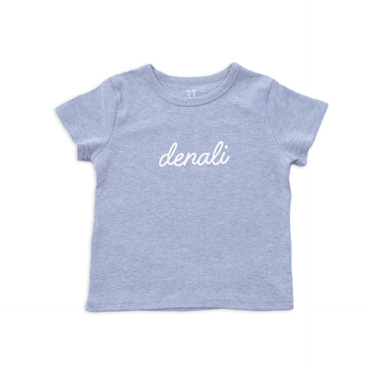 Denali Cursive Kids Tee