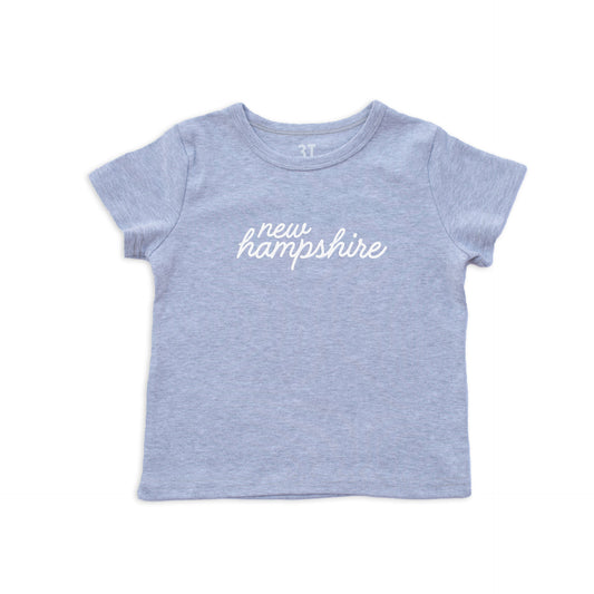 New Hampshire Cursive Kids Tee