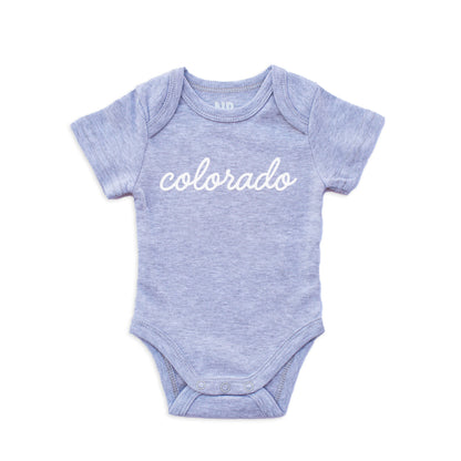 Colorado Cursive Onesie