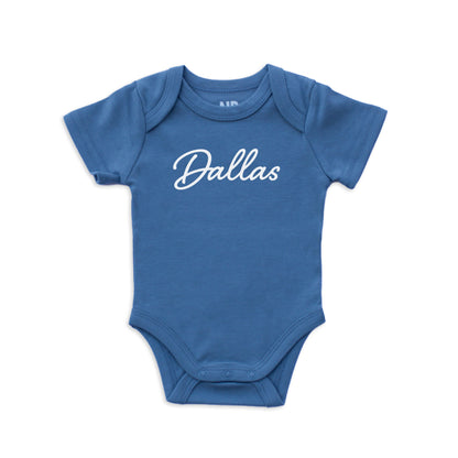 Dallas Cursive Onesie V2