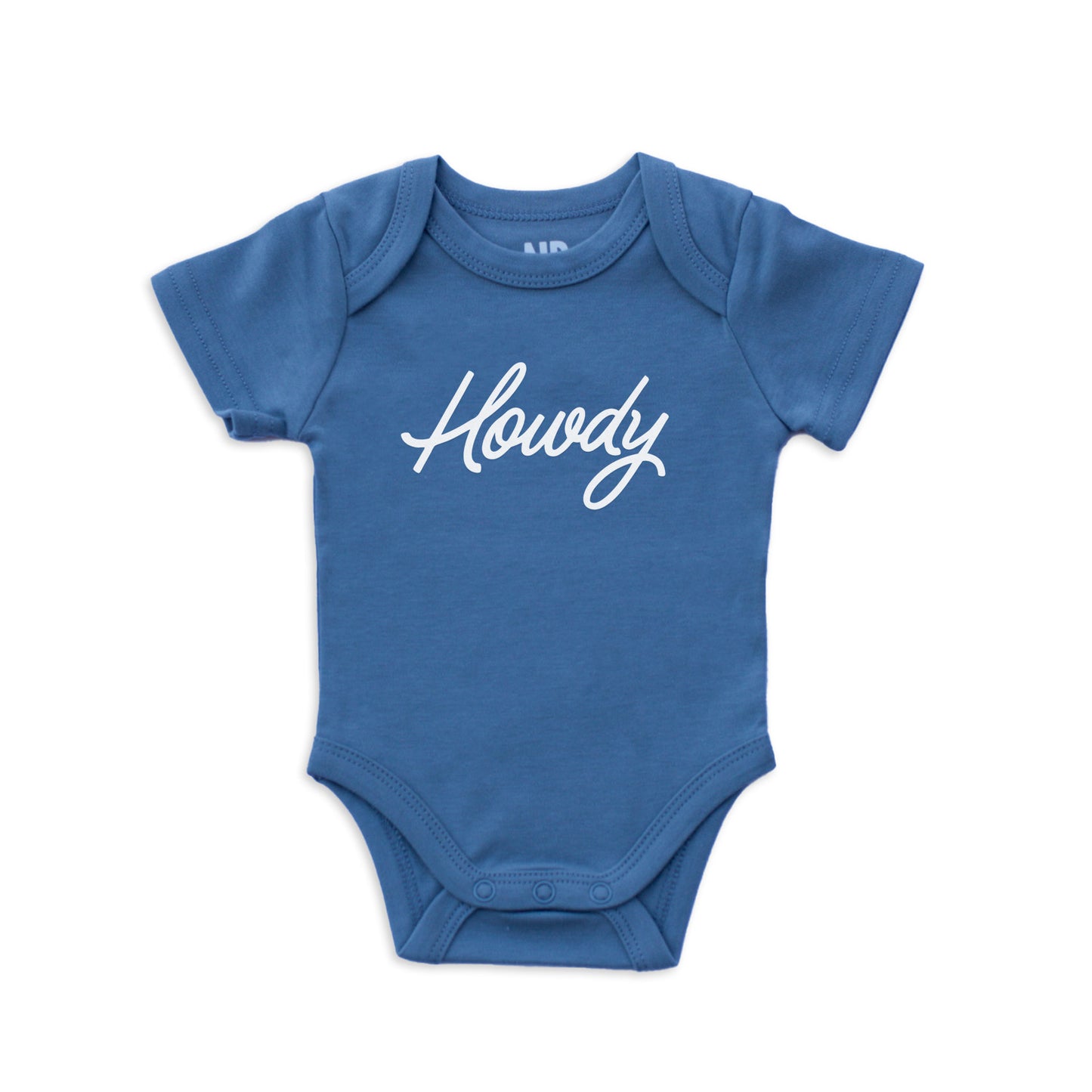 Howdy Cursive Onesie