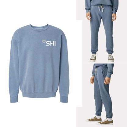 SHI Logo Washed Sweatshirt