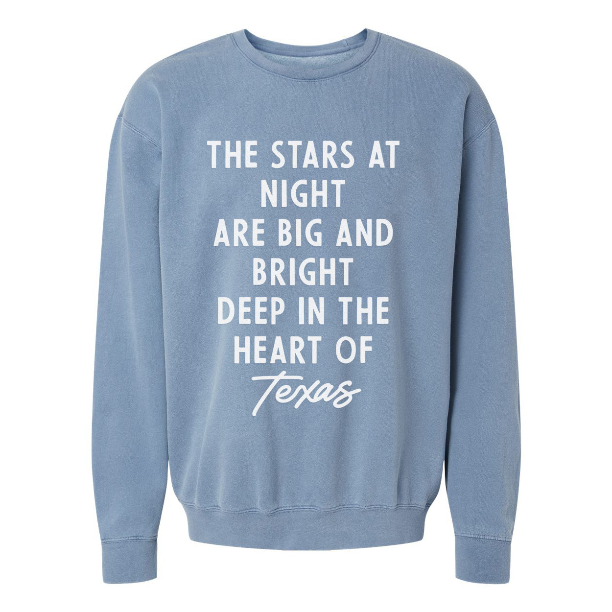 Stars at Night Washed Sweatshirt