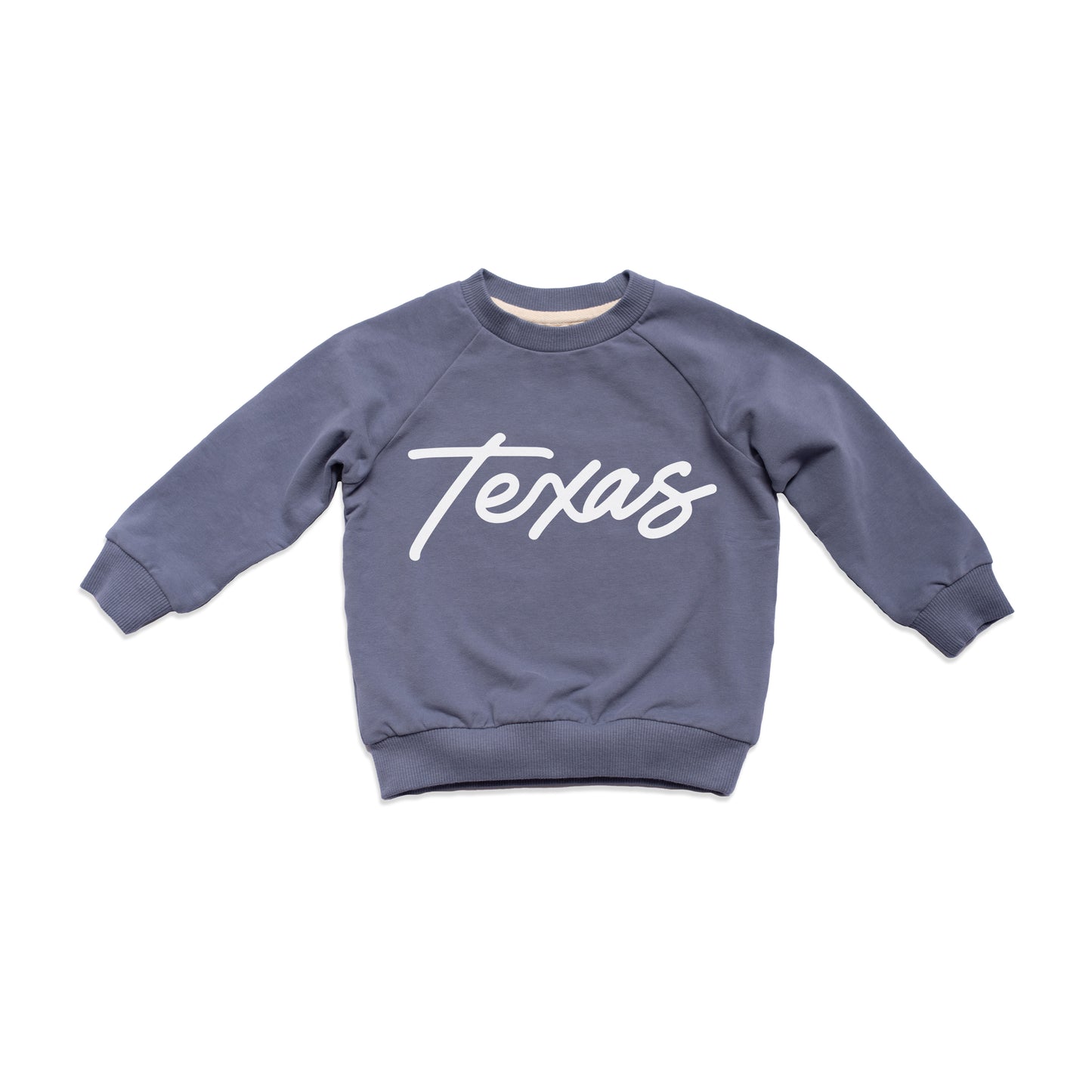 Texas Cursive Kids Sweatshirt