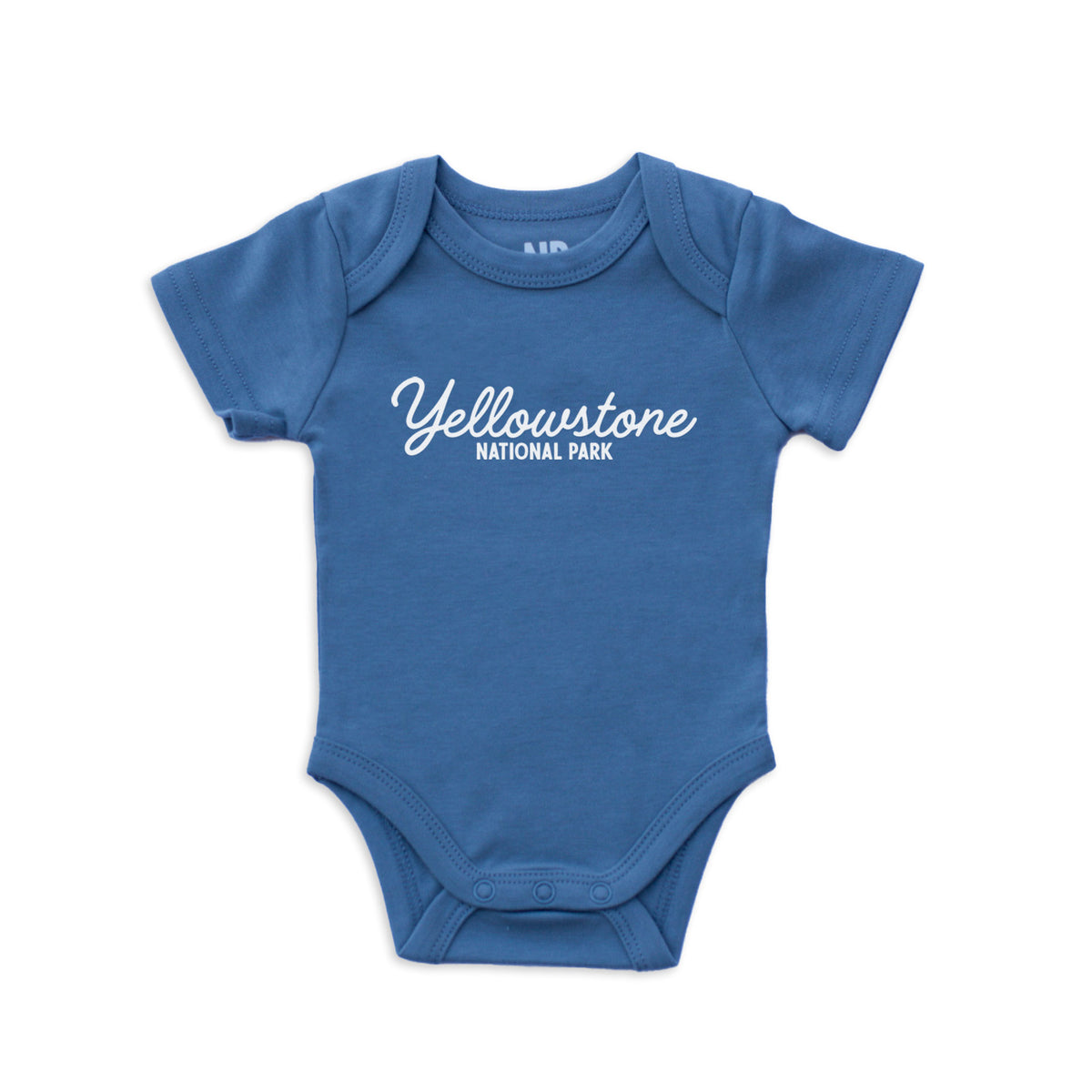 Yellowstone National Park Cursive Onesie