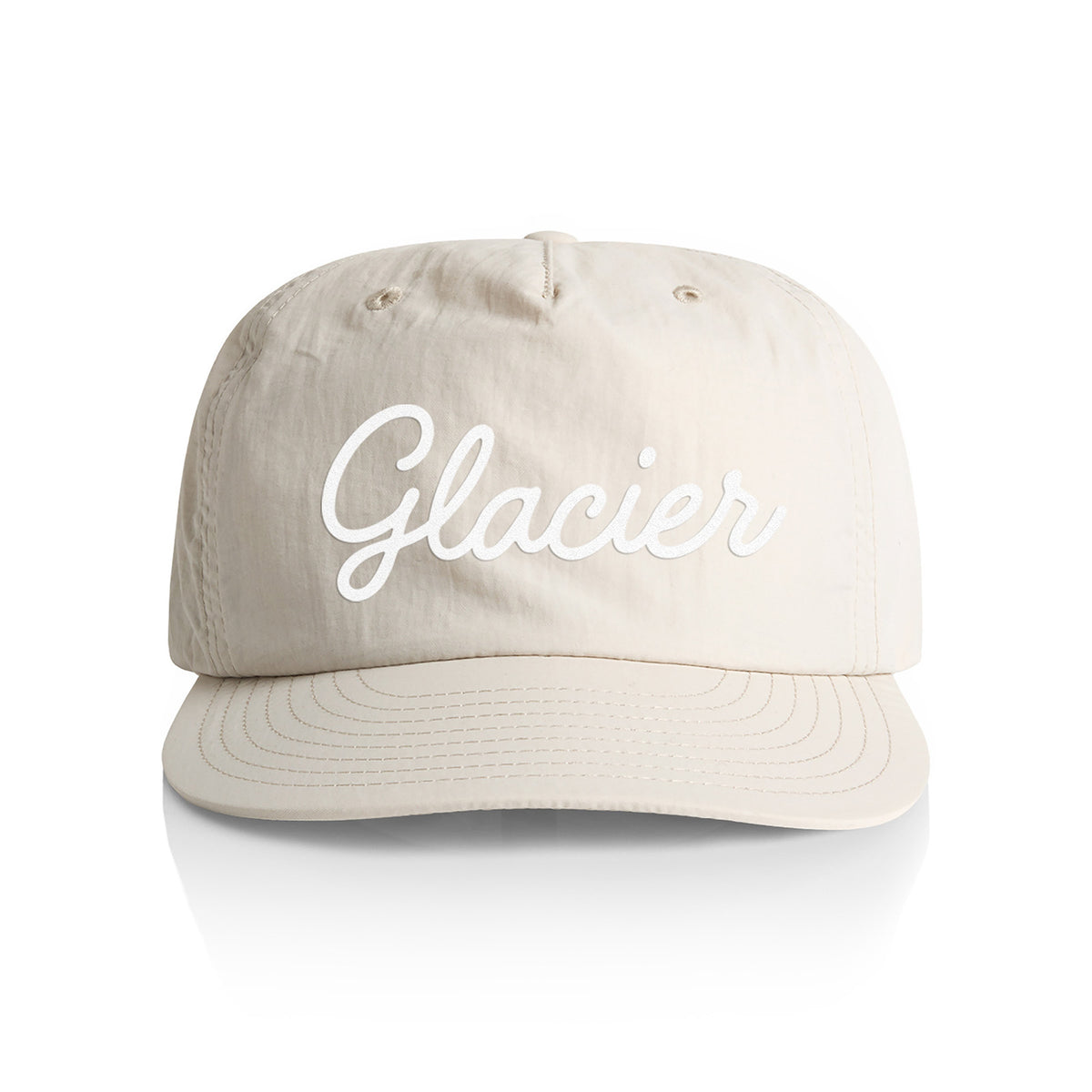 Glacier Cursive Nylon Snapback