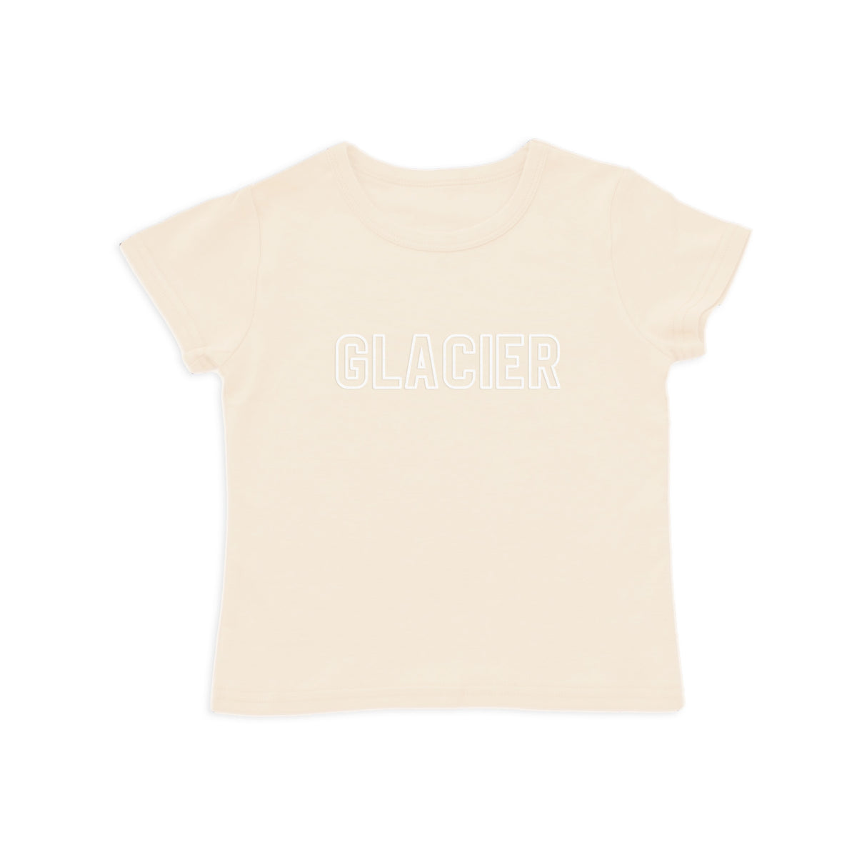 Glacier Outline Kids Tee