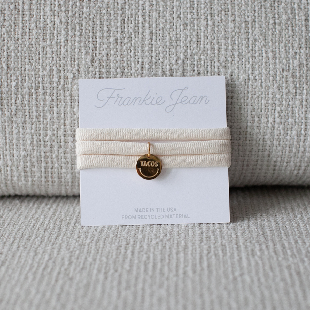 Tacos Smile Recycled Choker