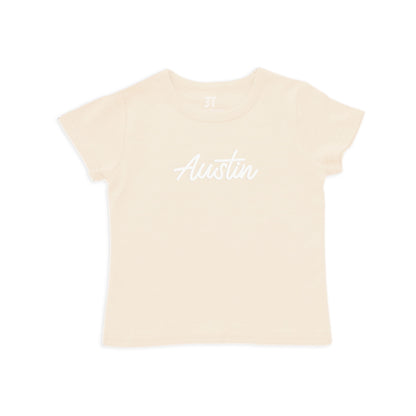 Austin Cursive Kids Tee
