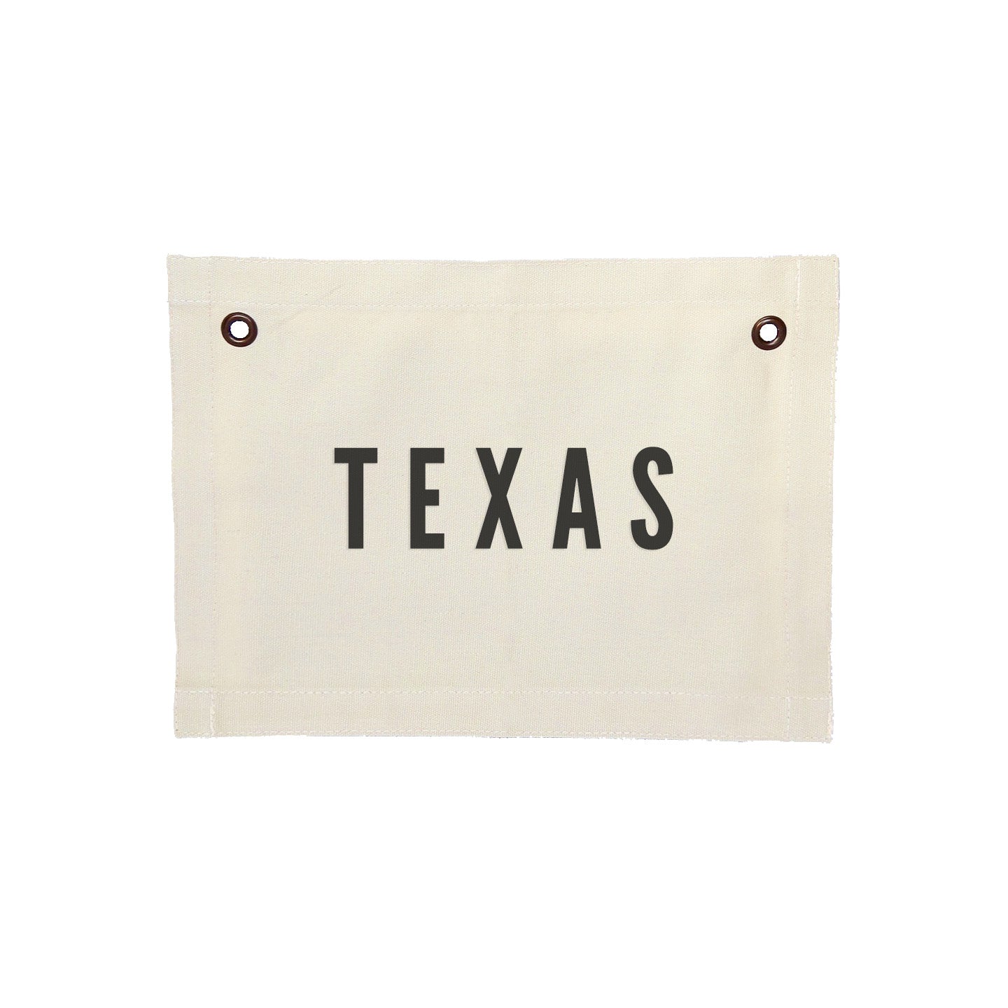 Texas Small Canvas Flag