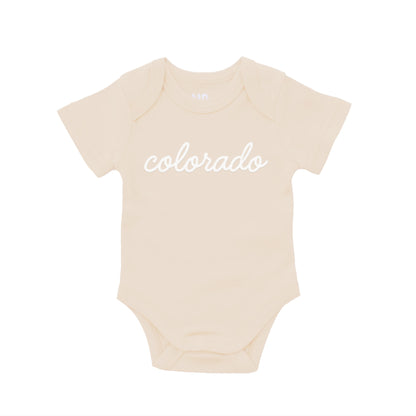Colorado Cursive Onesie