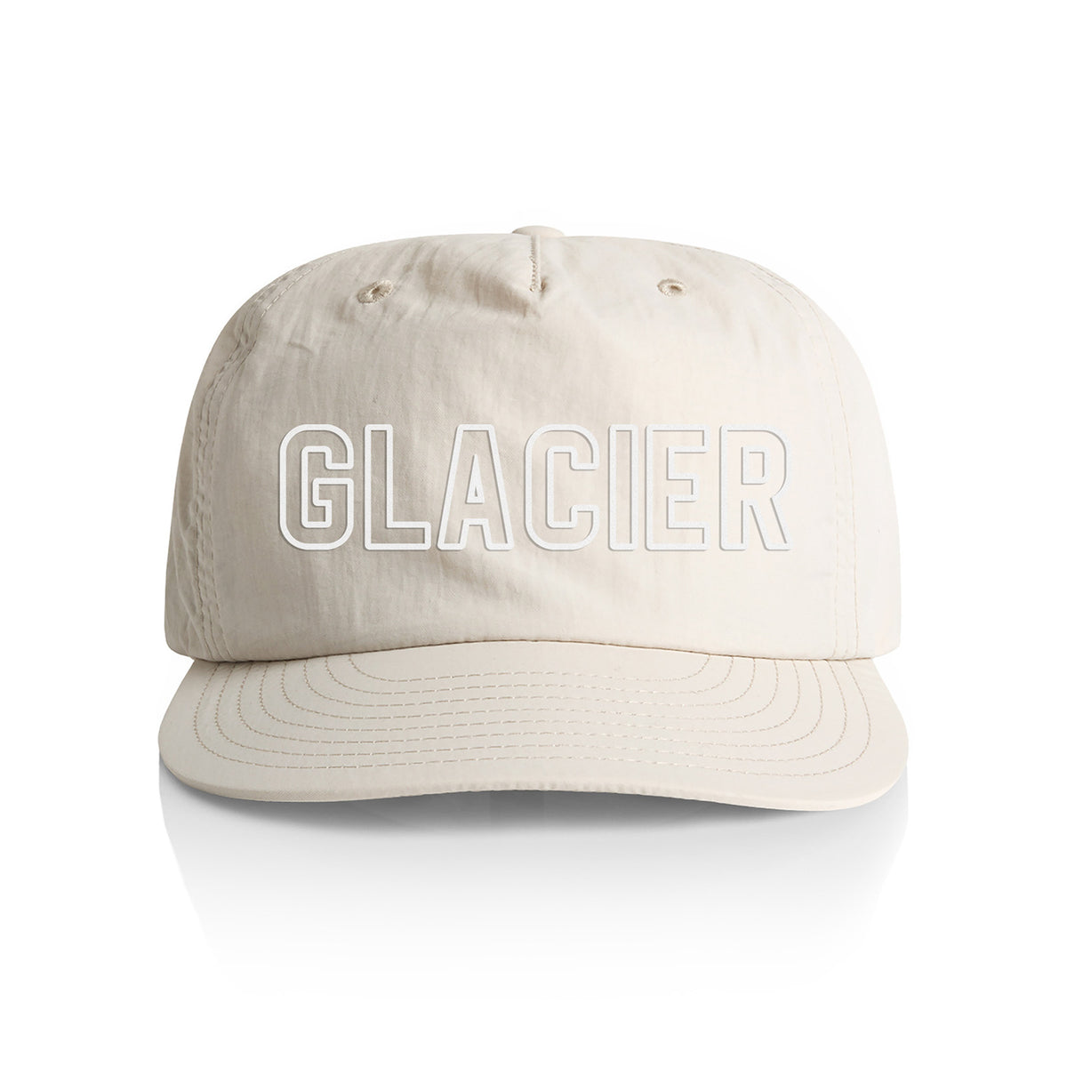 Glacier Outline Nylon Snapback