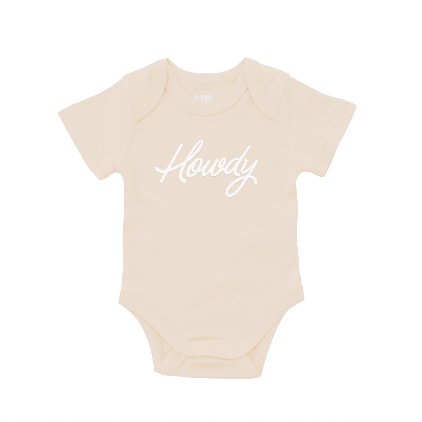 Howdy Cursive Onesie