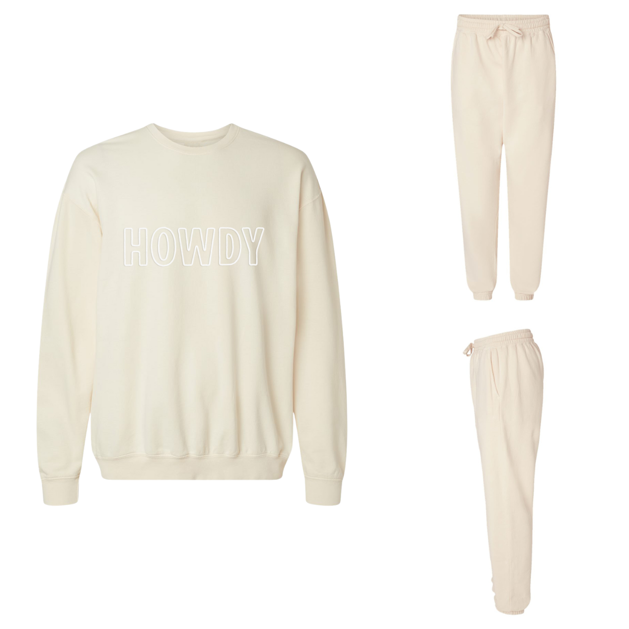 Howdy Outline Washed Sweatshirt