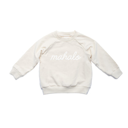 Mahalo Cursive Kids Sweatshirt