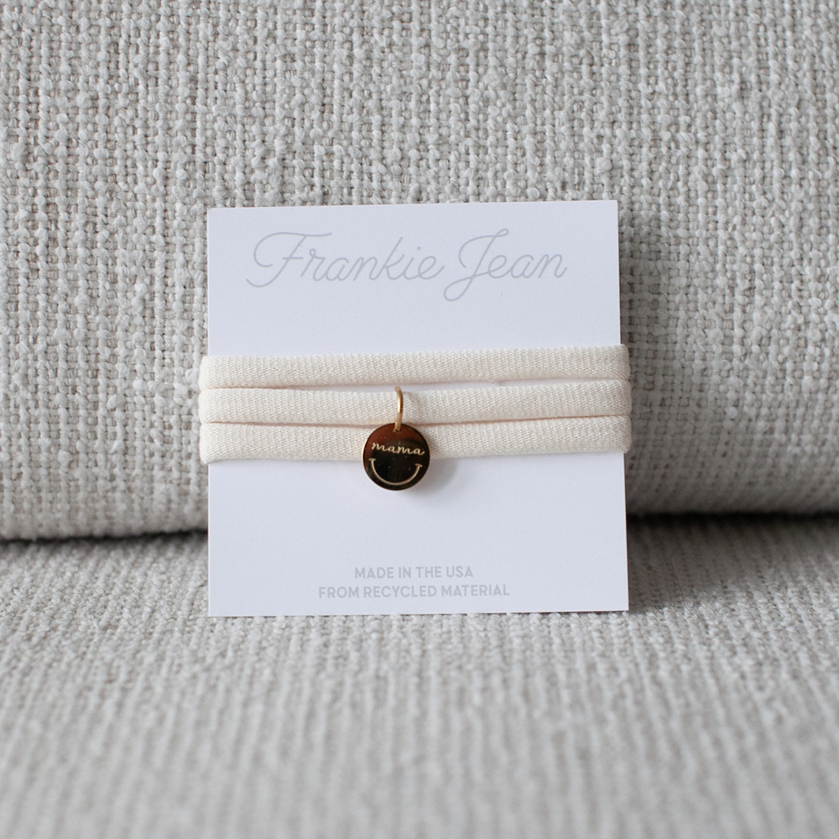 Mama Cursive Smile Recycled Choker