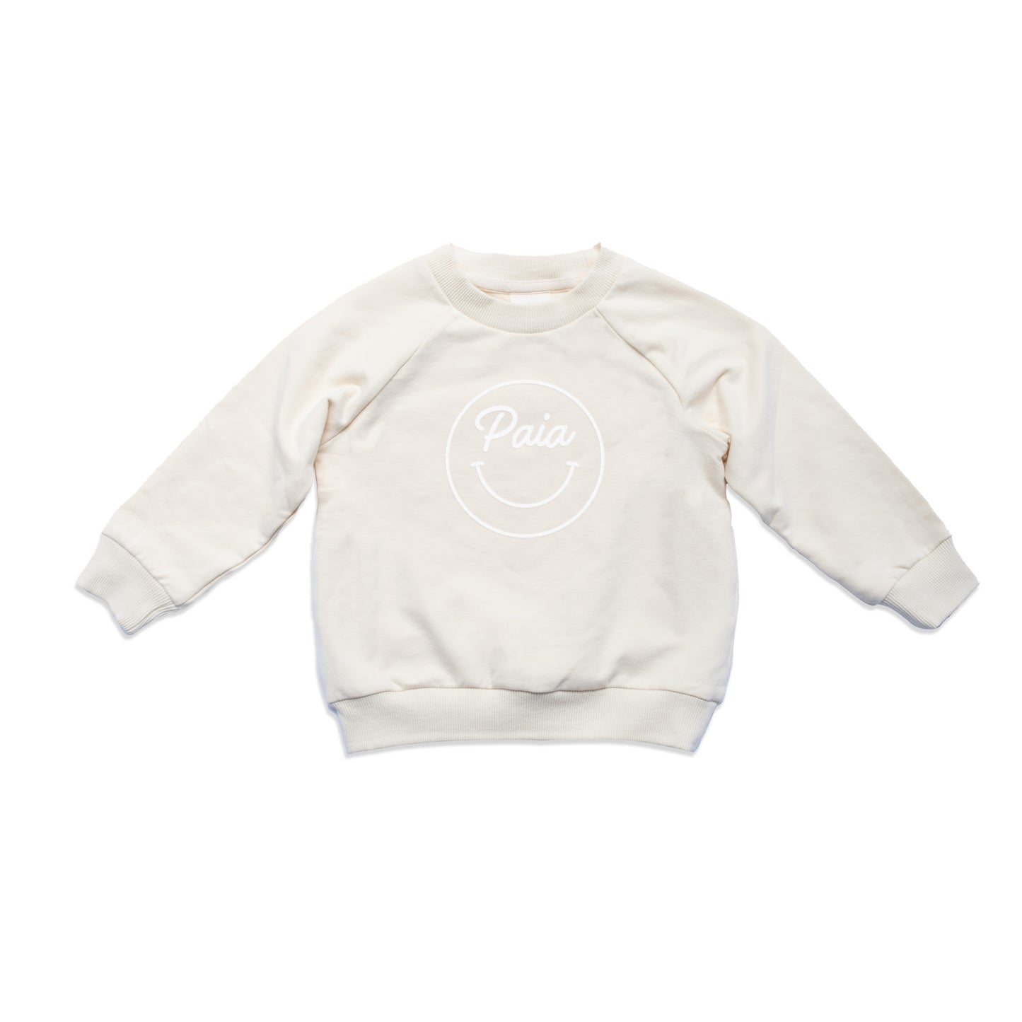 Paia Smiley Face Outline Kids Sweatshirt