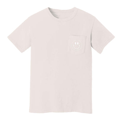 Smile Outline Pocket Tee