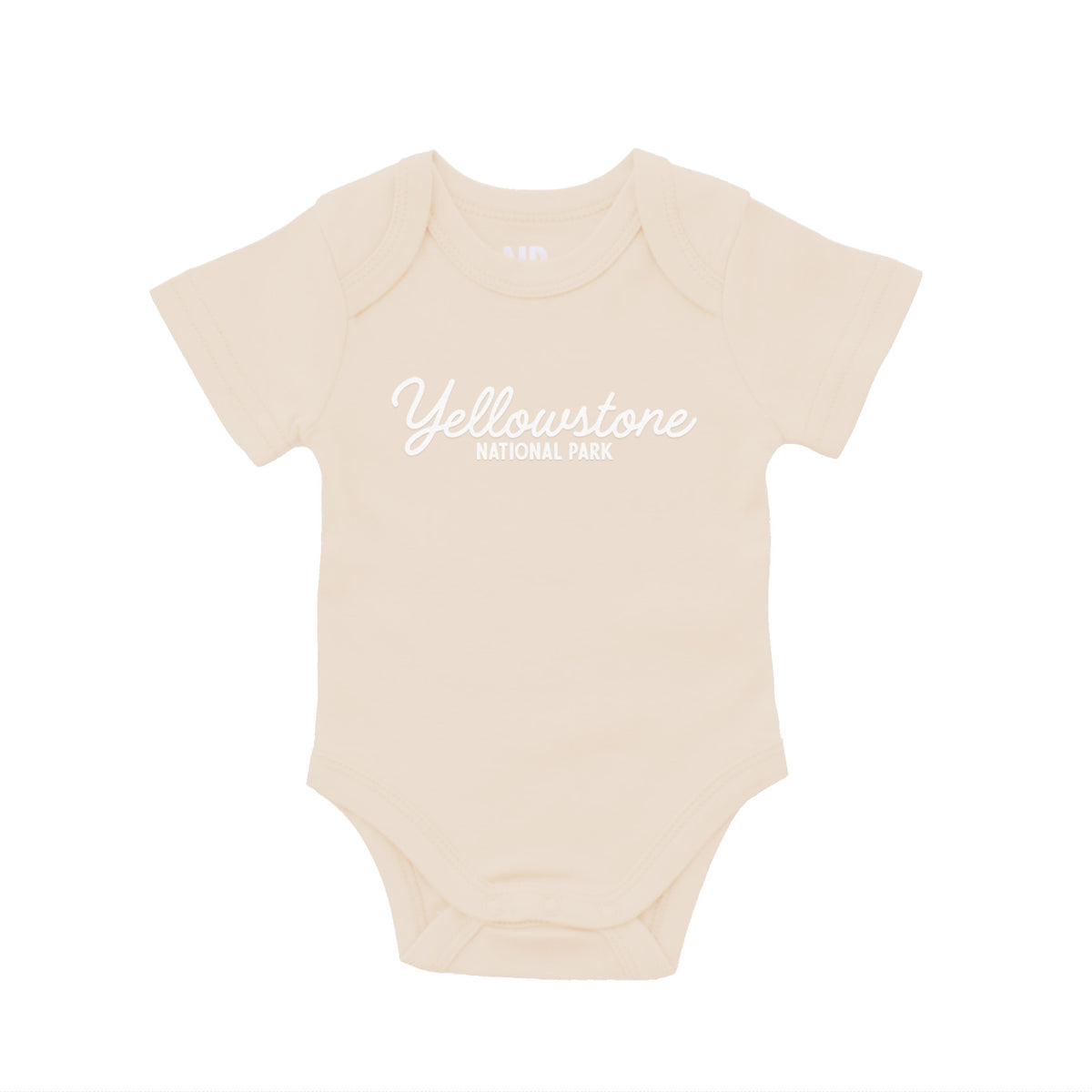 Yellowstone National Park Cursive Onesie