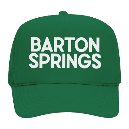 Barton Springs Foam Snapback