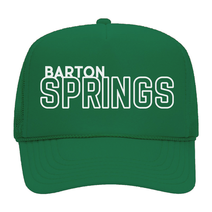 Barton Springs Outline Foam Snapback