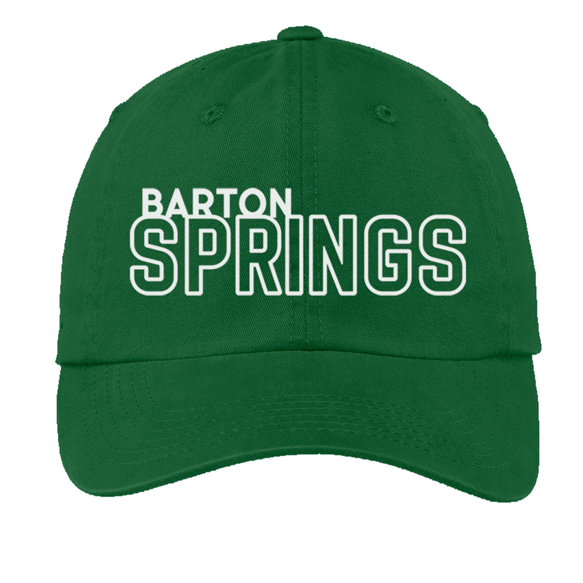 Barton Springs Outline Baseball Cap